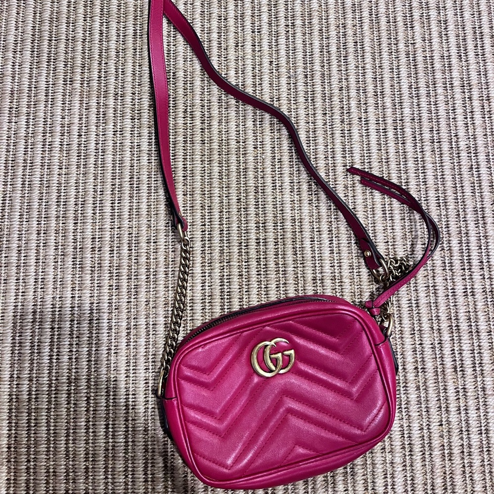 Red Gucci purse- 100% authentic